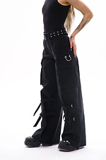 Women's cargo pants with stretch convasa "Elli" TUR WEAR 8037355 photo №2