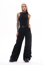 Women's cargo pants with stretch convasa "Elli" TUR WEAR 8037355 photo №5