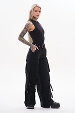Women's cargo pants with stretch convasa "Elli" TUR WEAR 8037355 photo №7