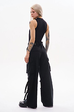 Women's cargo pants with stretch convasa "Elli" TUR WEAR 8037355 photo №8