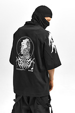 Men's Black Printed T-Shirt "Shade" TUR WEAR 8037357 photo №2