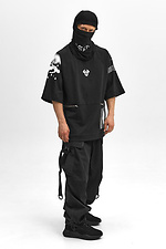 Men's Black Printed T-Shirt "Shade" TUR WEAR 8037357 photo №3