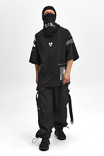 Men's Black Printed T-Shirt "Shade" TUR WEAR 8037357 photo №7