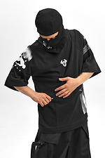 Men's Black Printed T-Shirt "Shade" TUR WEAR 8037357 photo №8