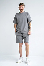 Herren OVERSIZE Lite Sommeranzug Grau Teamv 8034358 Foto №2