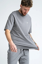 Herren OVERSIZE Lite Sommeranzug Grau Teamv 8034358 Foto №6