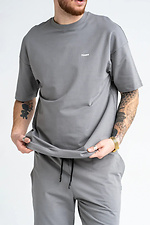 Men's OVERSIZE Lite summer suit Gray Teamv 8034358 photo №7