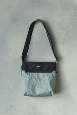 Вместительная сумка мессенджер через плечо серого цвета GARD 8038361 фото №8