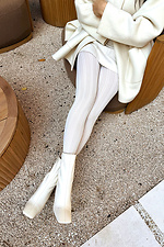 Milky warm fishnet tights M-SOCKS 2040362 photo β4