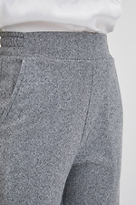 Wełniane spodnie z szerokimi nogawkami Garne 3039363 zdjęcie №4