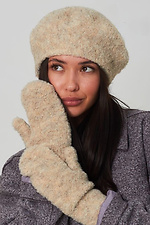 Damenbaskenmütze beige Garne 4496363 Foto №1