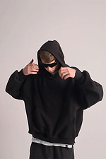 Herren Oversize Hoodie Shark schwarz OGP 8043364 Foto №5