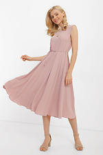 Sleeveless TONIA powder dress with long fluffy skirt Garne 3040367 photo №1
