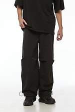 Herrenhose mit weitem Bein aus Stretch-Nylon „Yamaguchi“ TUR WEAR 8037367 Foto №1