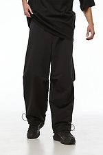 Herrenhose mit weitem Bein aus Stretch-Nylon „Yamaguchi“ TUR WEAR 8037367 Foto №2