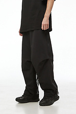 Herrenhose mit weitem Bein aus Stretch-Nylon „Yamaguchi“ TUR WEAR 8037367 Foto №4