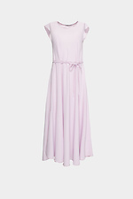 Лиловое платье TONIA без рукавов с длинной пышной юбкой Garne 3040368 фото №5