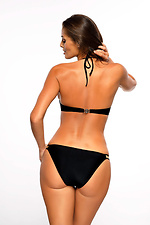 Separate black swimsuit with tight push-up cups and low bottoms Marko 4024368 photo №3