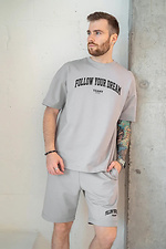 Men's summer suit with print Dream Grey Teamv 8034369 photo №4