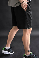 Men's Diagonal shorts Black Teamv 8034370 photo №2