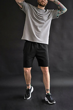 Men's Diagonal shorts Black Teamv 8034370 photo №4