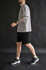 Herren-Shorts Diagonal Schwarz Teamv 8034370 Foto №5