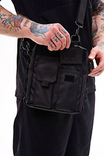 Skynet Umhängetasche mit Klettverschluss, Schwarz TUR WEAR 8037370 Foto №9