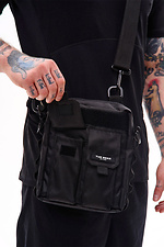 Skynet Umhängetasche mit Klettverschluss, Schwarz TUR WEAR 8037370 Foto №10