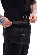 Skynet Umhängetasche mit Klettverschluss, Schwarz TUR WEAR 8037370 Foto №11