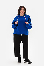 OVER sweatshirt in electric blue Garne 3043371 photo №2