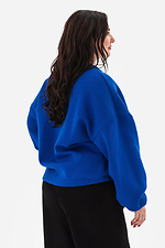 OVER sweatshirt in electric blue Garne 3043371 photo №3