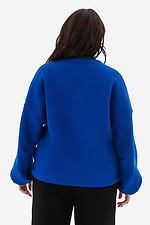 OVER sweatshirt in electric blue Garne 3043371 photo №4