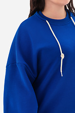 OVER sweatshirt in electric blue Garne 3043371 photo №5