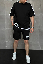 Комплект Самер Тайм чорний з білим TUR WEAR 8037371 фото №2