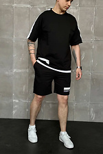 Комплект Самер Тайм чорний з білим TUR WEAR 8037371 фото №4