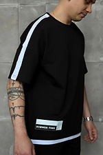 Комплект Самер Тайм чорний з білим TUR WEAR 8037371 фото №6