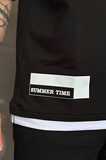 Комплект Самер Тайм чорний з білим TUR WEAR 8037371 фото №7