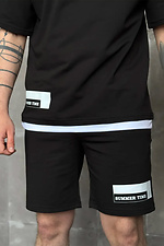 Комплект Самер Тайм чорний з білим TUR WEAR 8037371 фото №9