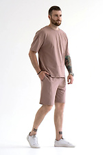 Men's summer suit with shorts Cut Mocha Teamv 8034372 photo №3