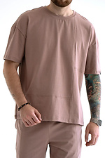 Men's summer suit with shorts Cut Mocha Teamv 8034372 photo №5