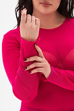 Рожевий лонгслів HEART Garne 3043373 фото №2