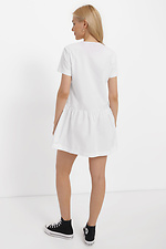 MADDIE short cotton dress with cut-off skirt and button placket Garne 3040374 photo №4