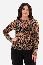 Леопардовий лонгслів HEART Garne 3043374 фото №1