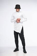 Herren Leinenhemd SM-2425 weiß TUR WEAR 8037374 Foto №4