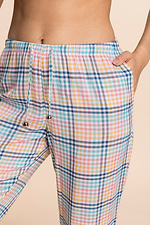 Summer cotton pajamas for sleep, t-shirt and pants Key 2026377 photo №4