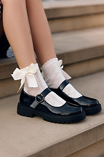 Детские ажурные носки с атласным бантиком. M-SOCKS 2040378 фото №2