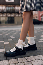 Детские ажурные носки с атласным бантиком. M-SOCKS 2040378 фото №4