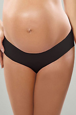 Black seamless maternity panties without elastic Mitex 4022378 photo №1