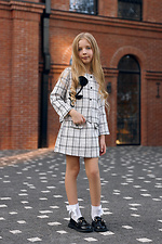 Детские ажурные белые носки с атласным бантиком. M-SOCKS 2040379 фото №3