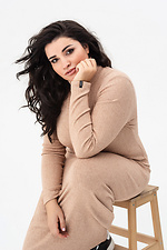 Golf maxi dress FLORI beige Garne 3041383 photo №10